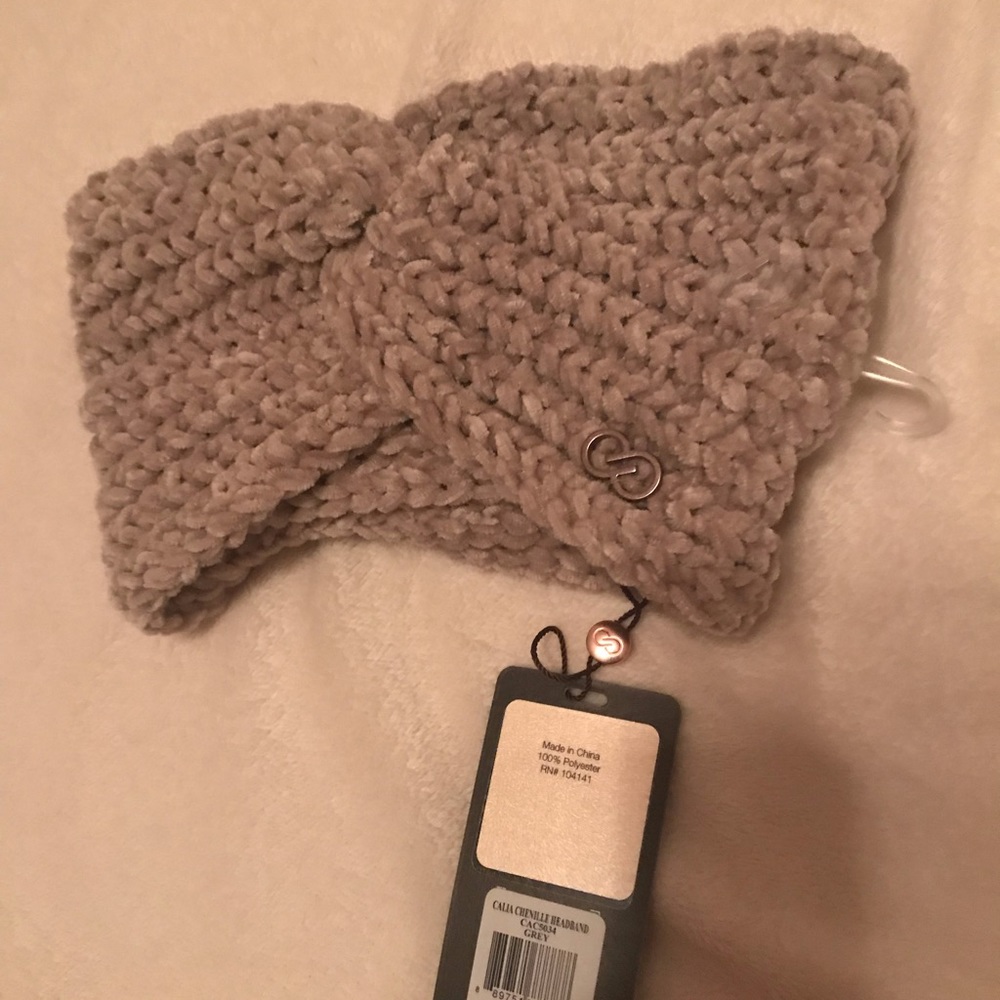 NWT CALIA HEAD WRAP Gray